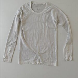 lululemon athletica White Muscle Tee